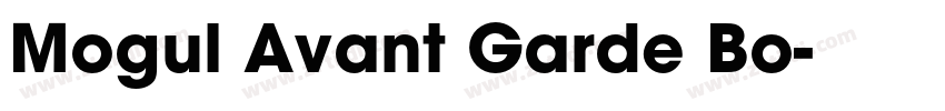 Mogul Avant Garde Bo字体转换